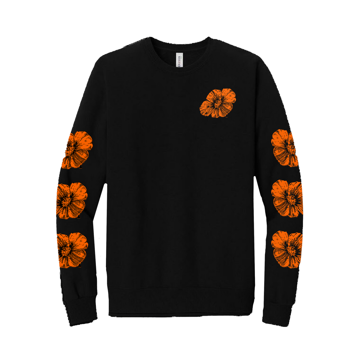 “Poppies" Crewneck Sweater