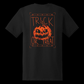 "Trick Or Treat" Black Short Sleeve