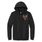 "Halloween Cat" Black Zip Up Hoodie